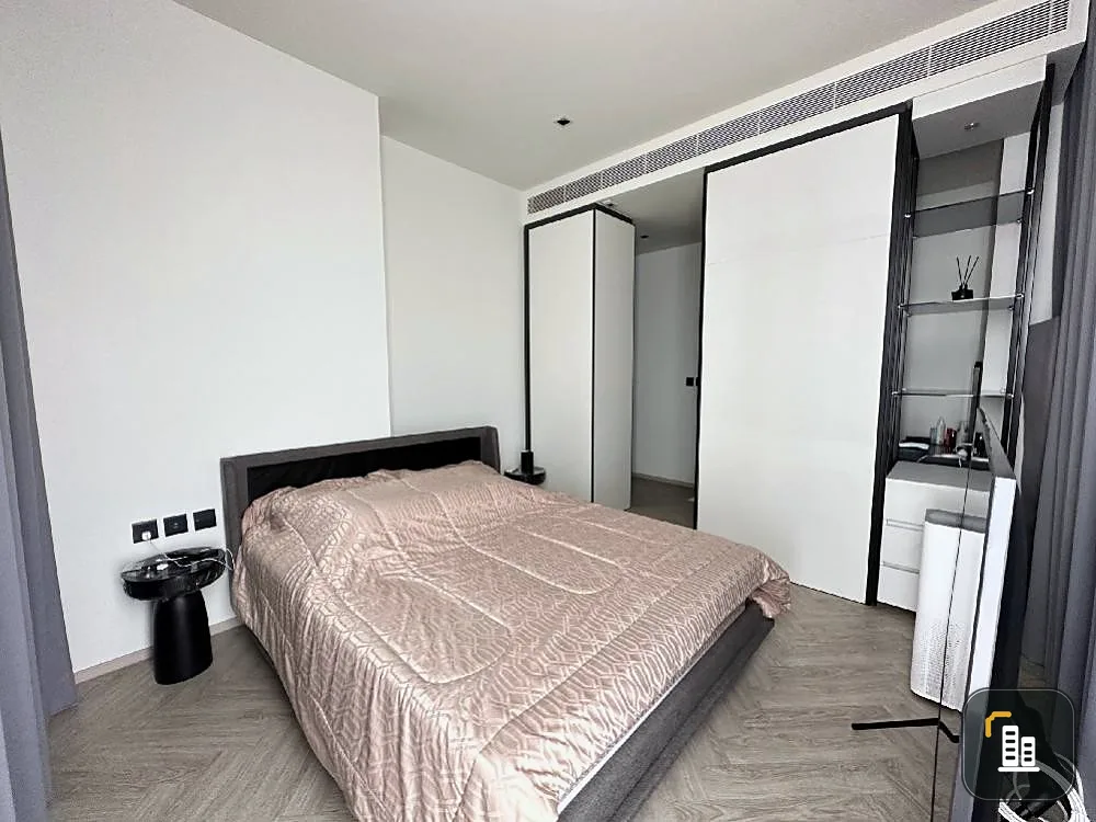 For rent, Chapter Charoen Nakhon-Riverside, 2 bedrooms, corner room, river view, hurry and reserve now, don't miss it.