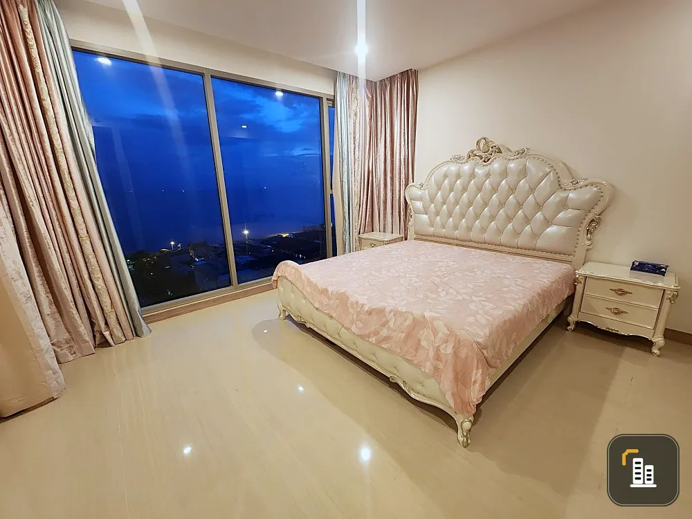 For sale for rent, The Riviera Jomtien, Pattaya (Jomtien), 31st floor, very good view, livable, spacious room, reserve quickly.