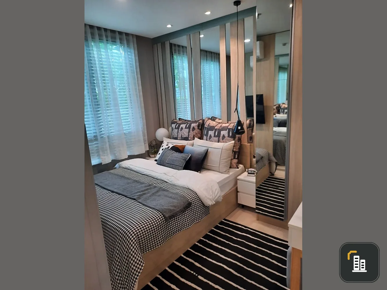 Down payment for sale, Nue Connex Condo Don Mueang, 1 bedroom, 1 bathroom, inexpensive price, with complete amenities, book now.