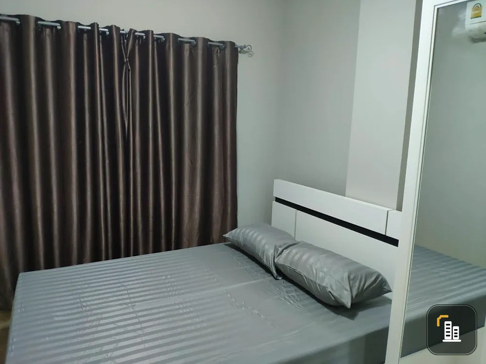 Condo for sale and rent, The Kith Sukhumvit 113, divided into sections. Good electrical appliances. Book now. Don't wait.