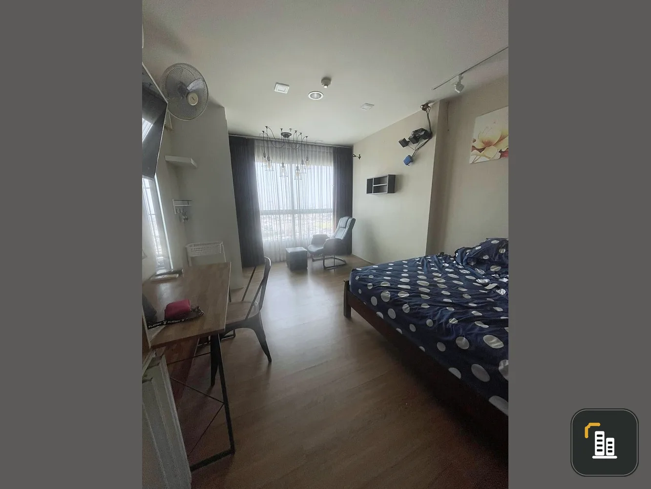Urgent sale, Condo Fuse Chan-Sathorn, studio room, 27th floor, good view, great price, hurry up and be the owner.