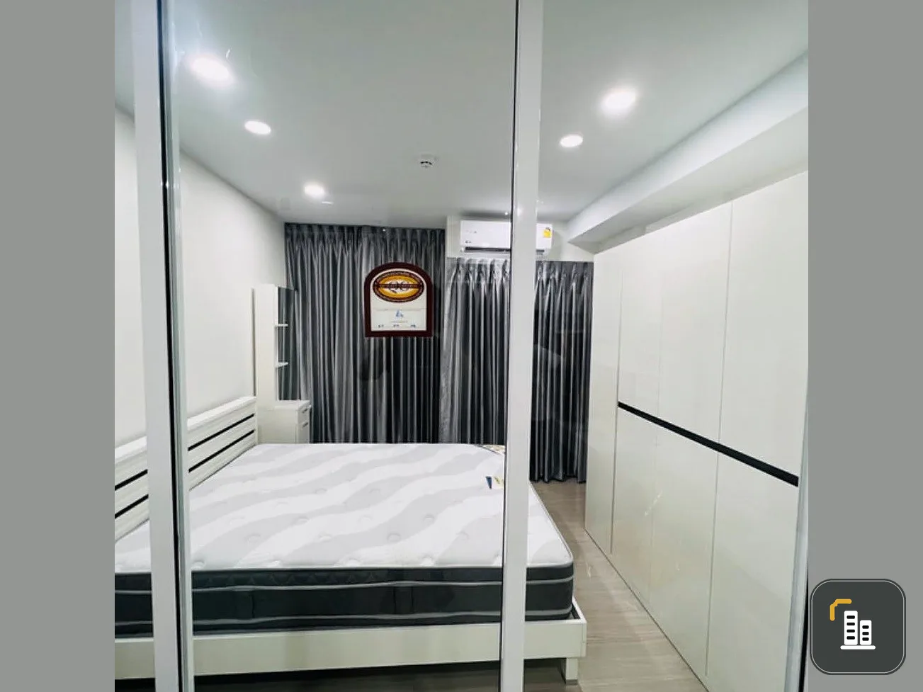 Condo for sale, Supalai City Resort, Charan 91, south balcony, outside view, with furniture, reserve quickly.