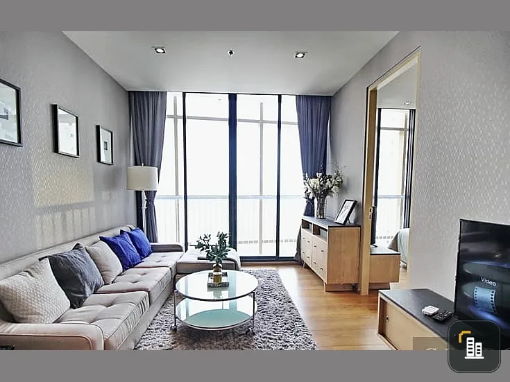 For sale for rent Park 24 Origin Phomphong, 12A floor, garden view, beautifully decorated room, simple and elegant, can't miss it, reserve now.