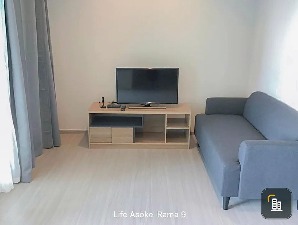Condo for sale, Life Asoke-Rama 9, color tone, easy decoration, 11th floor, nice to live in, like this, you need to reserve now.