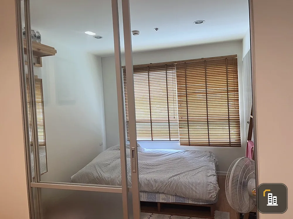 Urgent sale, Lumpini Park Condo Nawamin-Sri Burapha, 4th floor, garden view, decorated and ready to move in. Buy now, don't wait.