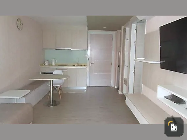 For rent, Seven Seas Condo Resort Jomtien (Jomtien), 8th floor, fully furnished room, nice to live in, reserve now.