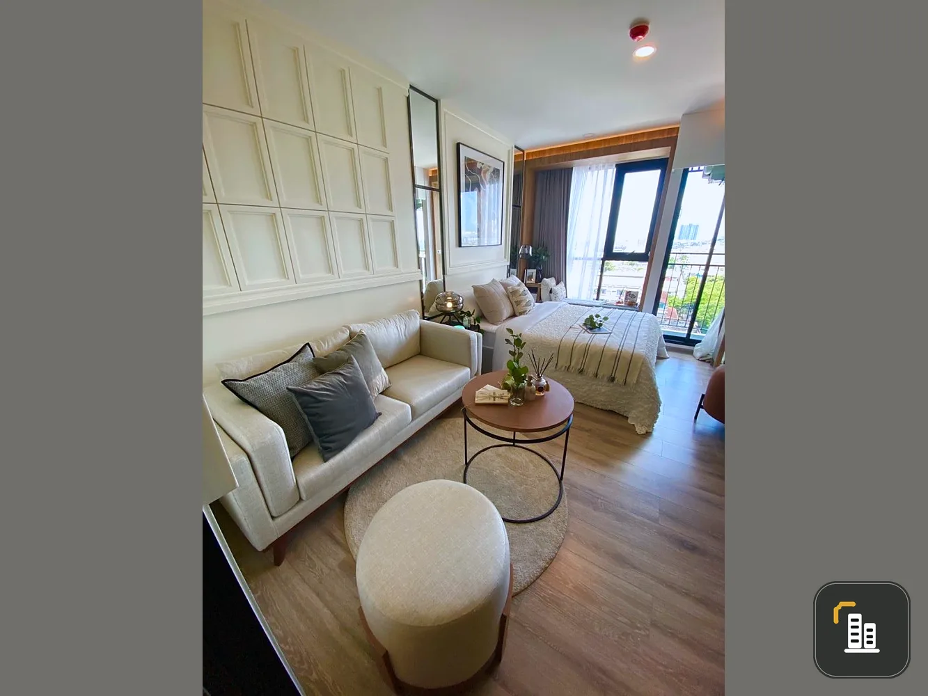 For sale: Knightsbridge Collage Sukhumvit 107, nice room, complete amenities, good price. If interested, book now.