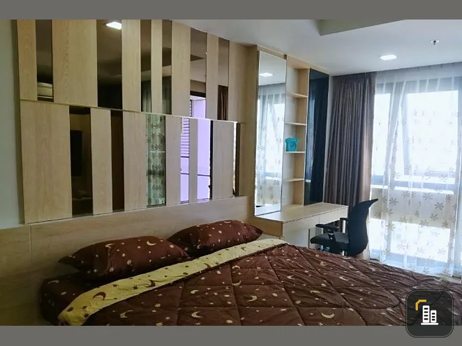 For rent: Ladda Plus Sriracha, 17th floor, sea and mountain view, fully furnished, ready to move in. Book now, don't miss it.