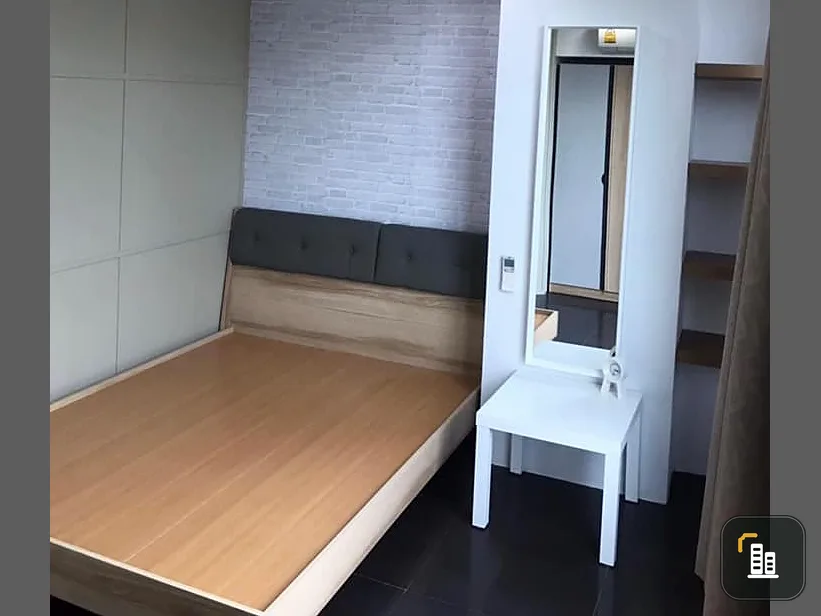 Condo for sale, Ratchada City Ratchada 18, good direction, cool wind, not hot, all new renovated rooms The marble bathroom is very beautiful, hurry!