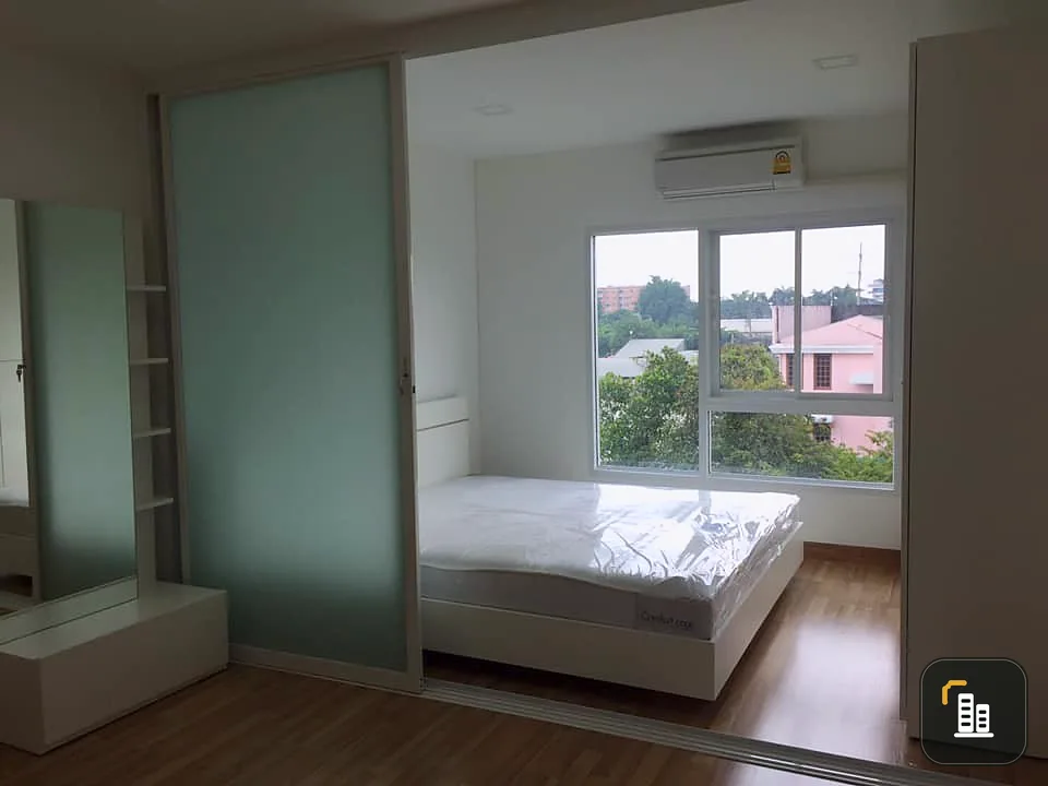 Condo for sale, The One Plus Srinakarin, partitioned room, natural view, shady, livable, worth owning.