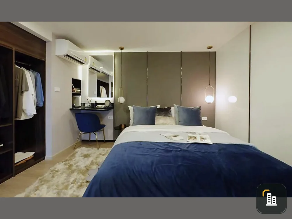 Selling down payment The Origin Plug and Play Ramintra, 11th floor, DUO Space room. Hurry and reserve before it slips away.