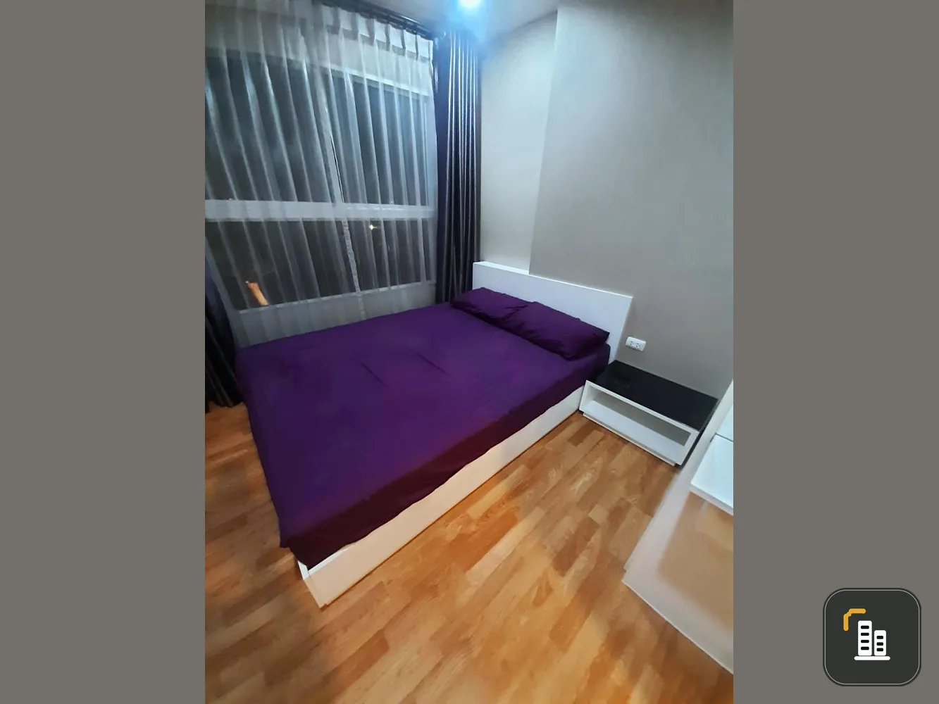 For sale: The Trust Condo Ngamwongwan, nice room, 6th floor, complete amenities. Just come and move in.