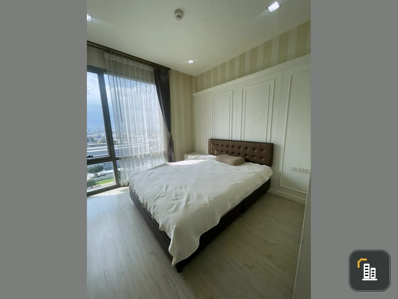 Condo for rent, Star View, complete with furniture and electrical appliances. Ready to move in now.