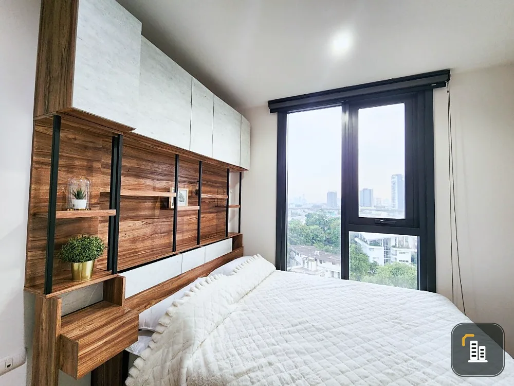 Condo for sale, rent, The base garden rama 9, decorated room, ready to move in. Convenient, complete in one place Just carry your bag and move in.