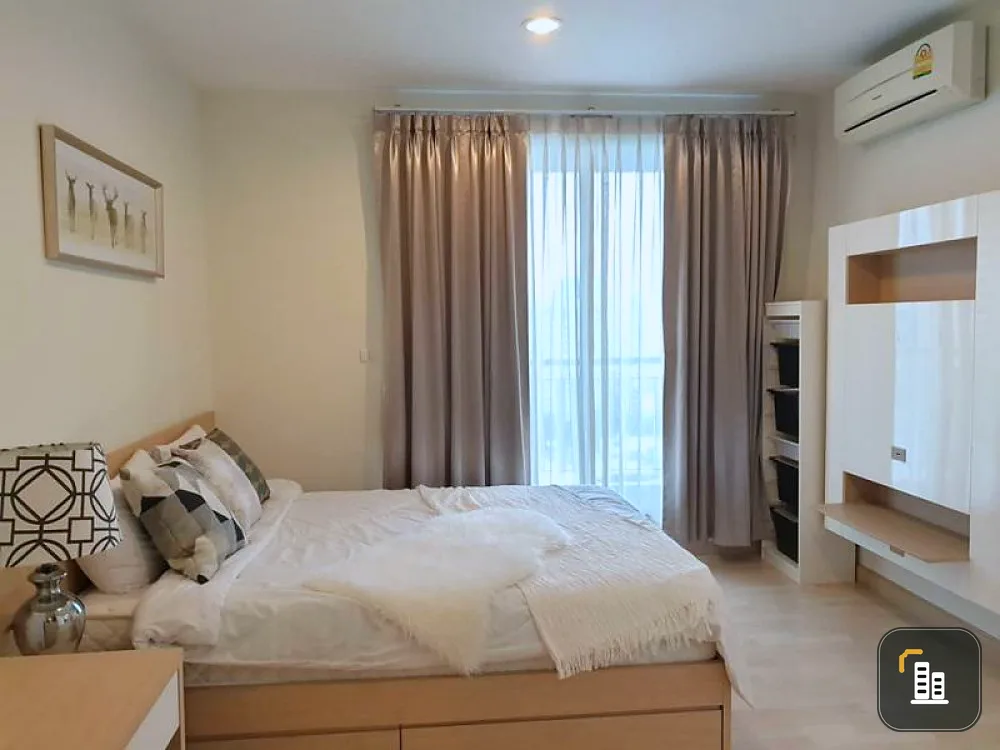 Sell Rhythm Ratchada, beautiful room! Soft sofa that can be reclined with 1 bed. Heavy furniture. Book now. Hurry up.