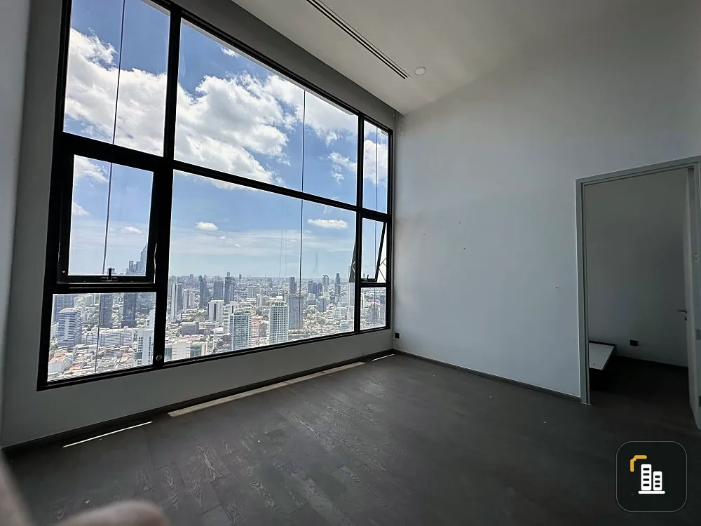 Selling down payment on Park Origin Chula-Samyan, Penthouse floor, spacious, extremely beautiful view. If you don't reserve, you will regret it.