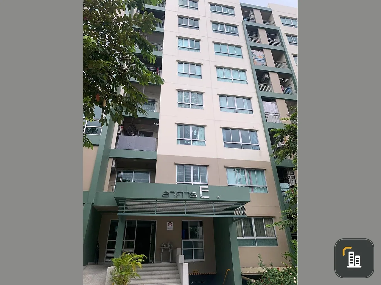 Condo for sale, Lumpini Ville Ramkhamhaeng 26, 1 bedroom, 1 bathroom, Building E, 2nd floor, buy now and own it.
