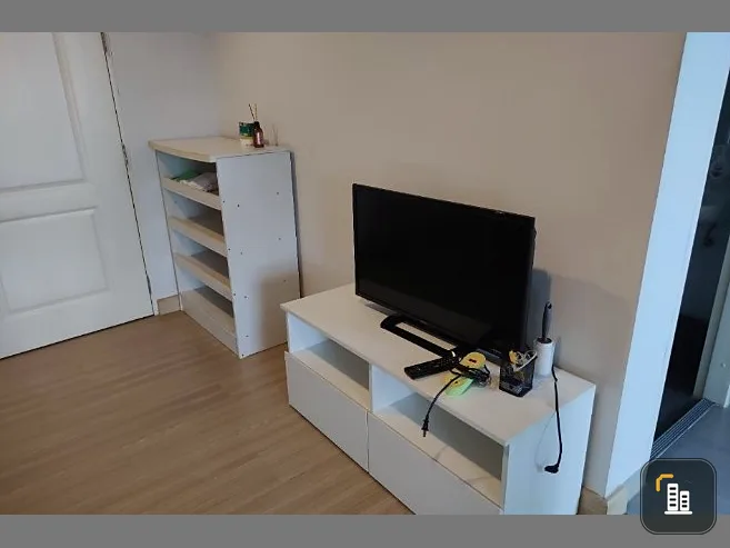 For sale: The Kith Light Bangkadi-Tiwanon, 4th floor, complete with furniture and electrical appliances in the entire room. Reserve quickly.