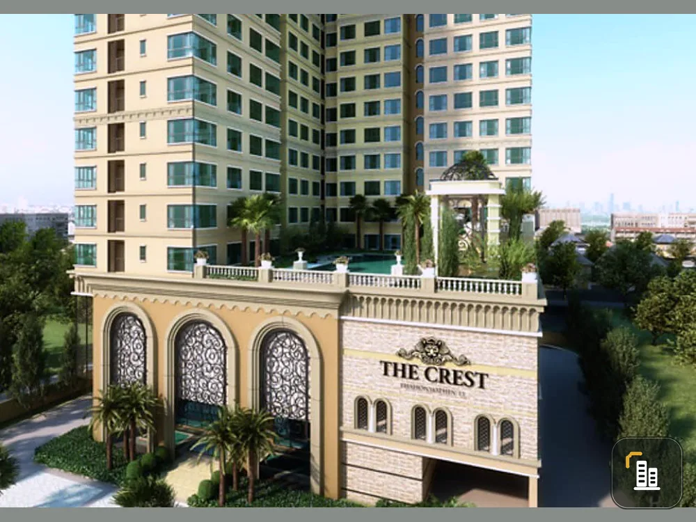 For rent: The Crest Condo Phaholyothin 11, 30th floor, Penthouse, Panorama view, extremely beautiful, don't miss it.