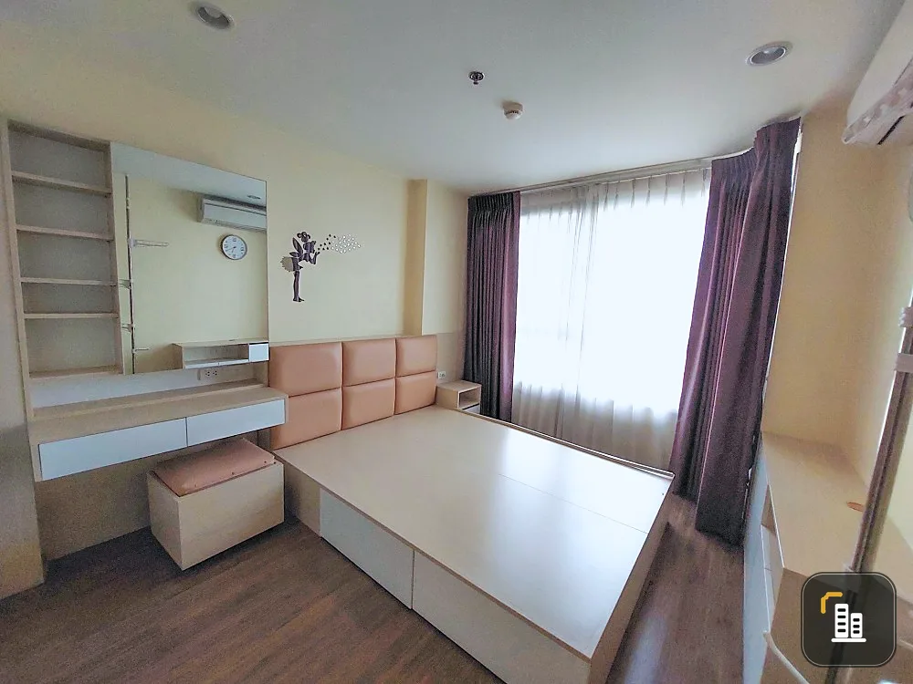 For sale U Delight Rattanathibet, room ready to move in Beautiful view, no buildings blocking it. Complete with built-in furniture. Buy now.