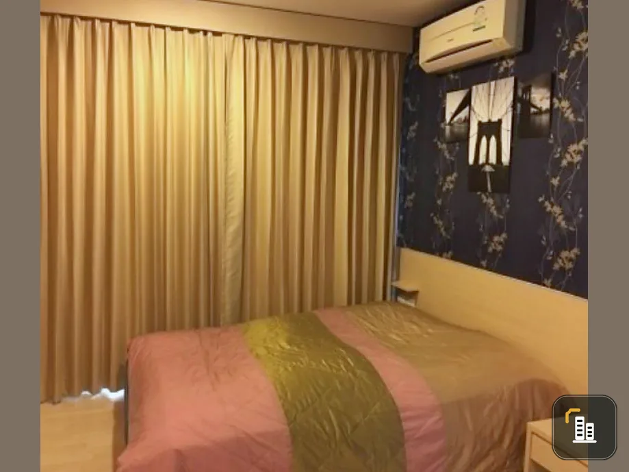 Rhythm Ratchada for sale, beautiful room, beautiful view, no building blocking, 1 bedroom, next to MRT, good condo like this, where can I find it? Book it quickly