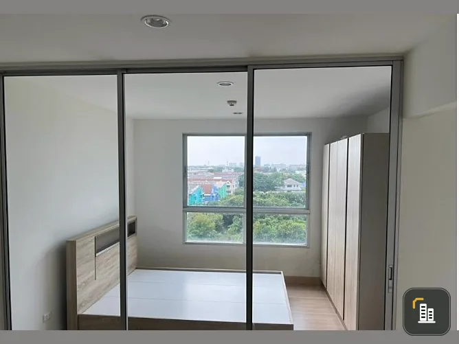 Condo for sale, The Nice ID Serithai, 7th floor, Type B, Siam Park view, complete amenities, book now.