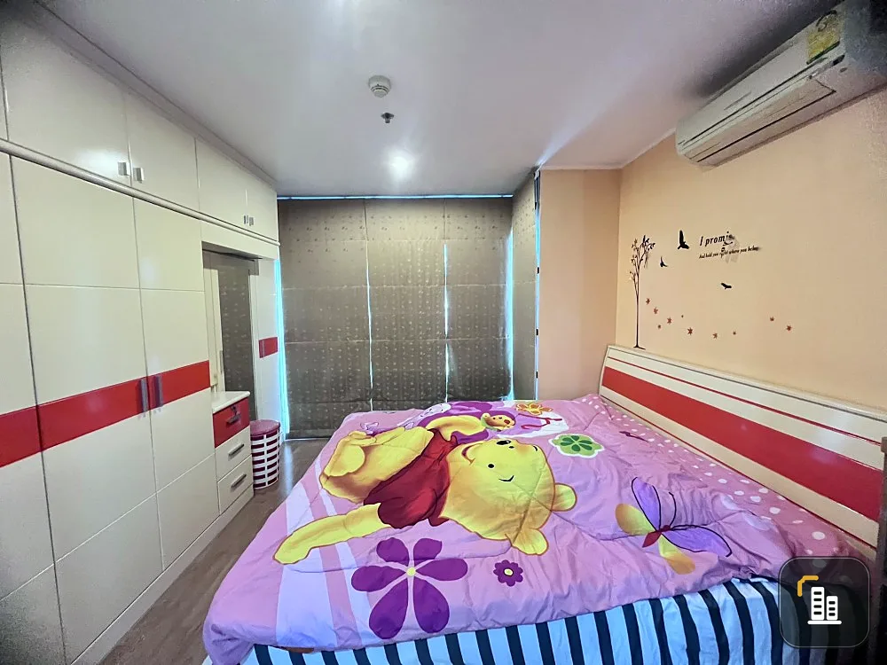 Condo for sale, U Delight Bang Sue Station, built-in wardrobe, orange tone, lots of usable space, hurry and reserve now.