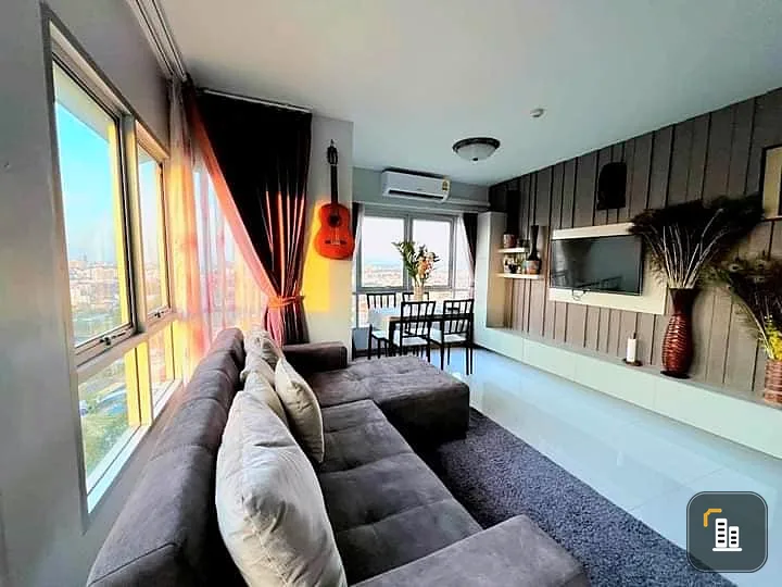 Unicca Pattaya for sale, spacious room, very good view, beautifully decorated, livable. If you can't make a reservation, hurry up.