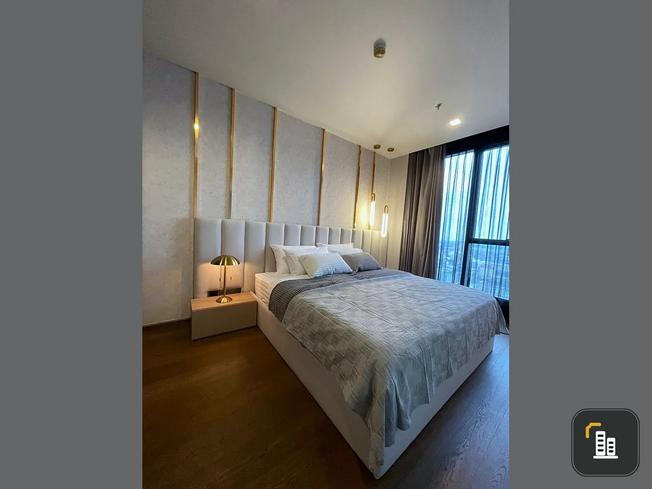 For rent: Ideo Q Sukhumvit 36, room decorated in Luxury style, beautiful, luxurious, very livable. Good like this, hurry and reserve it quickly.