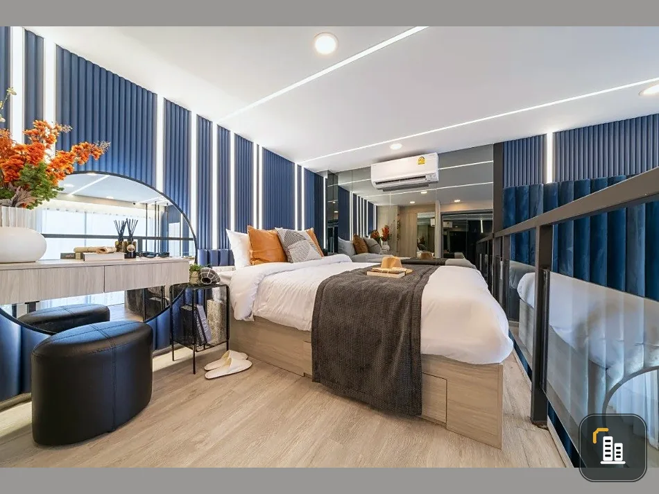 Down payment for sale, The Origin Sukhumvit - Sai Luat E22 Station, DUO Space room, 2-story room, high ceiling, comfortable, book now.