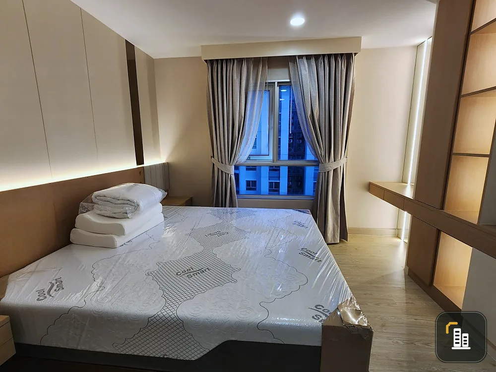For rent, Belle Grand Rama9, large room, comfortable for a family, great price, you must not miss this place.
