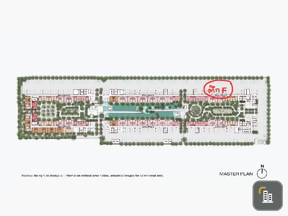 Selling down payment New Cross Khu Khot Station, single wall private room, good project, nice location, book now, don't miss it.