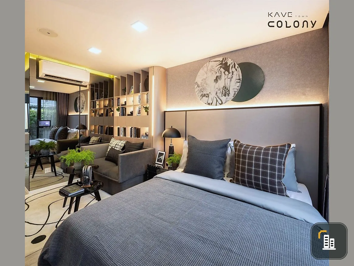 For rent, Cave Town Colony, 2nd floor, Building D, comes with complete electrical appliances. If interested, hurry and reserve now. Don't miss it.