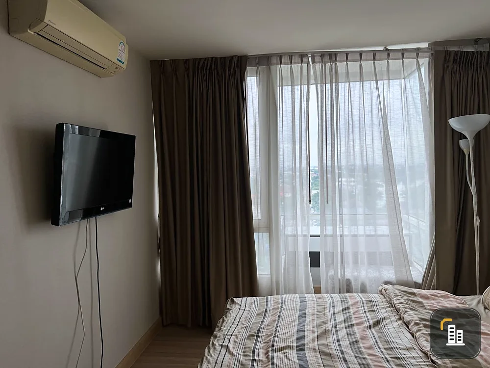 For sale M Society Condominium, room ready to move in Good electrical appliances, very complete. Don't just look and reserve now.