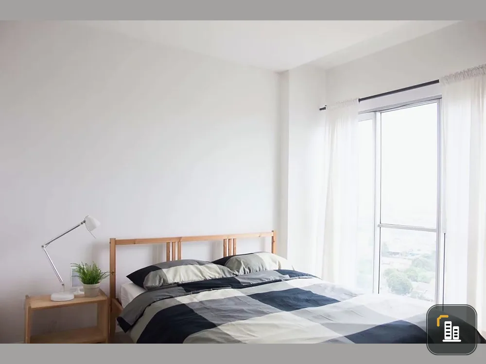 Condo for sale, The Key Chaengwattana, nice place to live, with balcony view, fully furnished, hurry and reserve now.