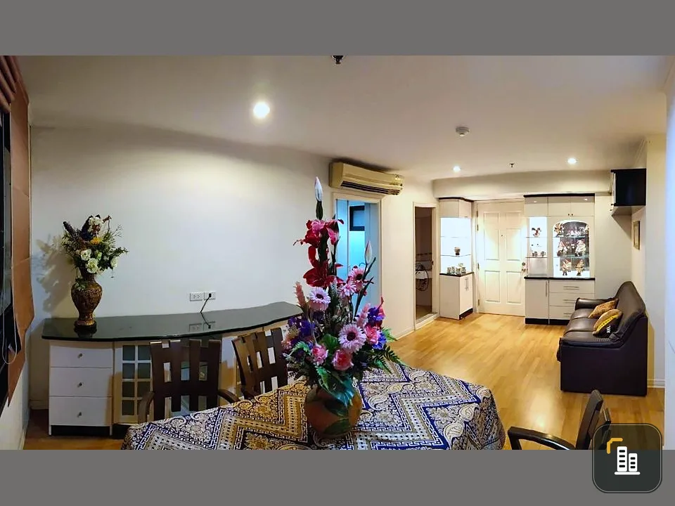 Condo for sale Lumpini Place Pinklao, 2 bedrooms, 2 bathrooms, fully furnished, decorated, ready to move in.