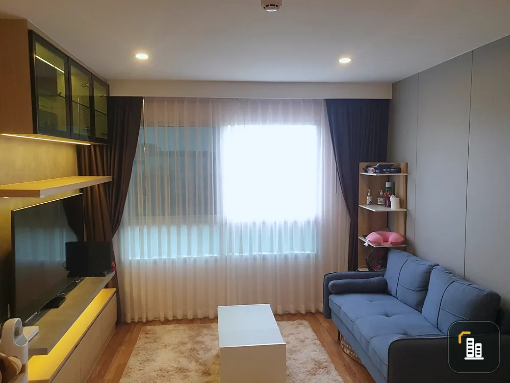For sale or rent Lumpini Ville Ratchaphruek-Bang Waek, good view, no buildings blocking it. With built-in furniture Book now, don't delay.