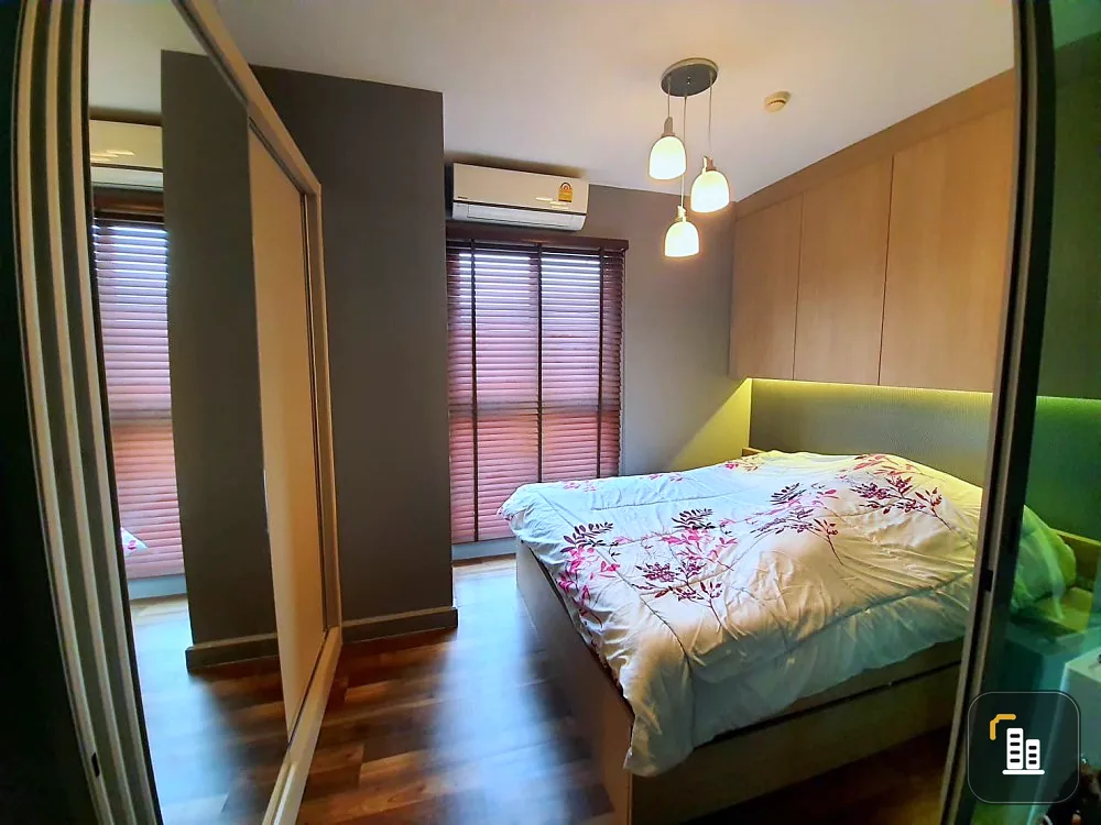 For sale: A Space Bangna, 15th floor, nice and well proportioned. Fully furnished, separate kitchen, reserve now.