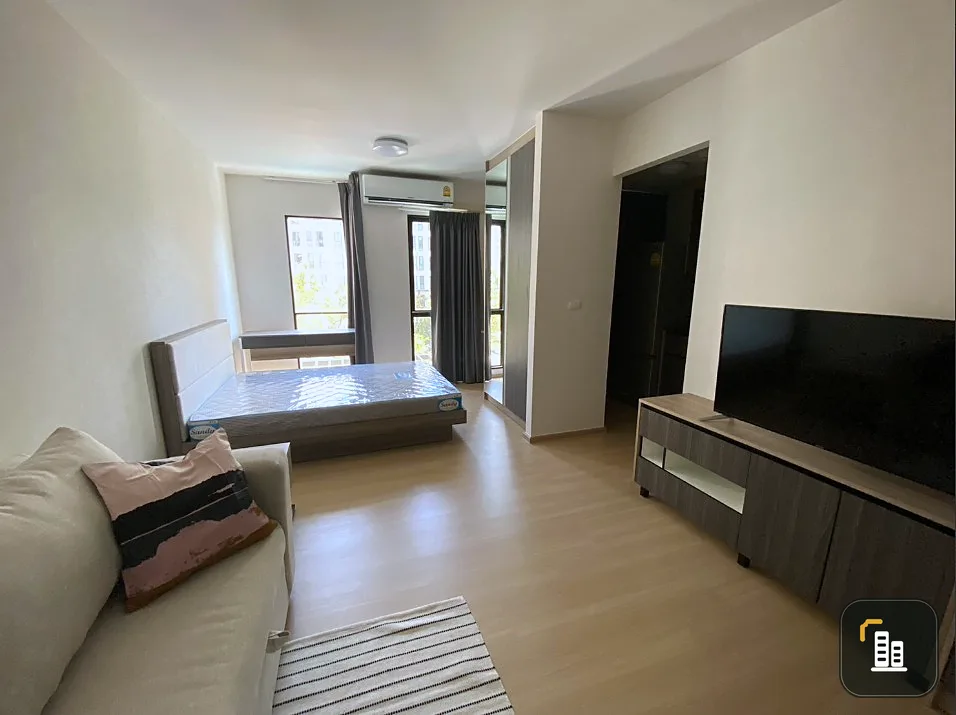 For rent!! Condo Unio Sukhumvit 72, 3rd floor, Building A, Phase 2, for sale with full furniture, good price, hurry and book now!!