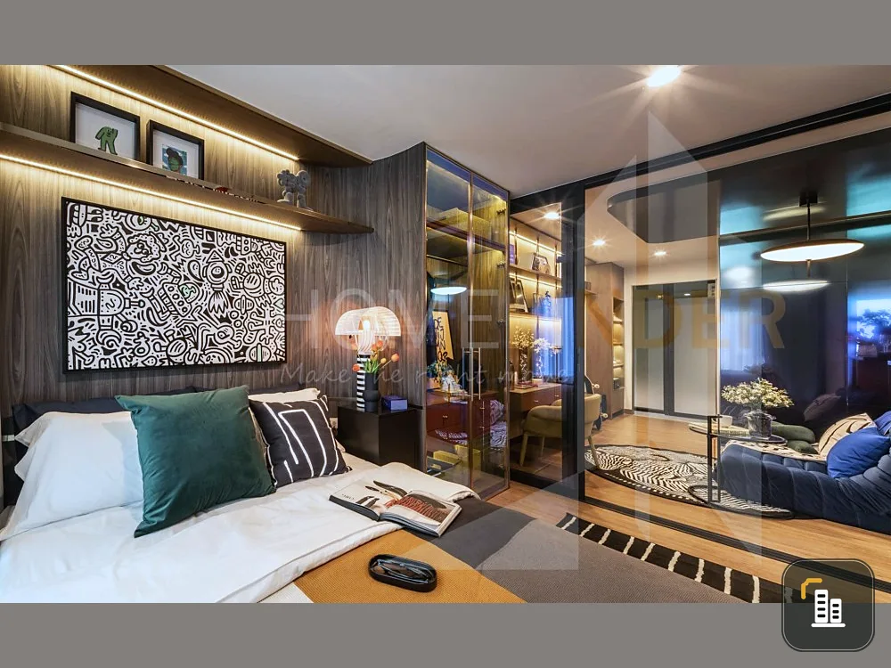 Selling a reservation for The Line Vibe, 24th floor, spacious room, good location, next to Central Ladprao. Hurry and reserve it quickly.