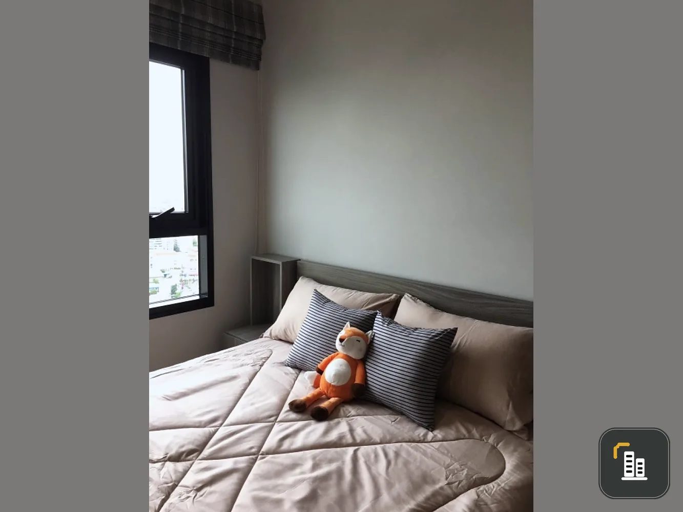 For sale: Chapter One Midtown Lat Phrao 24, 27th floor, complete with furniture and electrical appliances. Reserve now.
