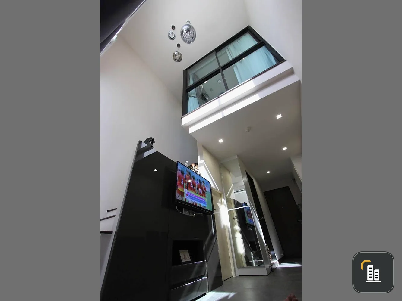 Condo for sale: Beyond Sukhumvit, duplex room, west side, complete electrical appliances. Reserve first, own first.
