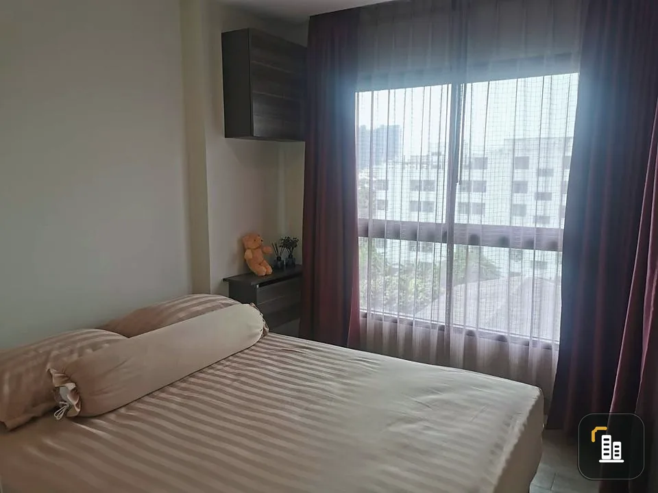 Condo for rent, Villa Lasalle, fully furnished, ready to move in, Building A, 6th floor, heavily furnished, the room is not hot, reserve now.