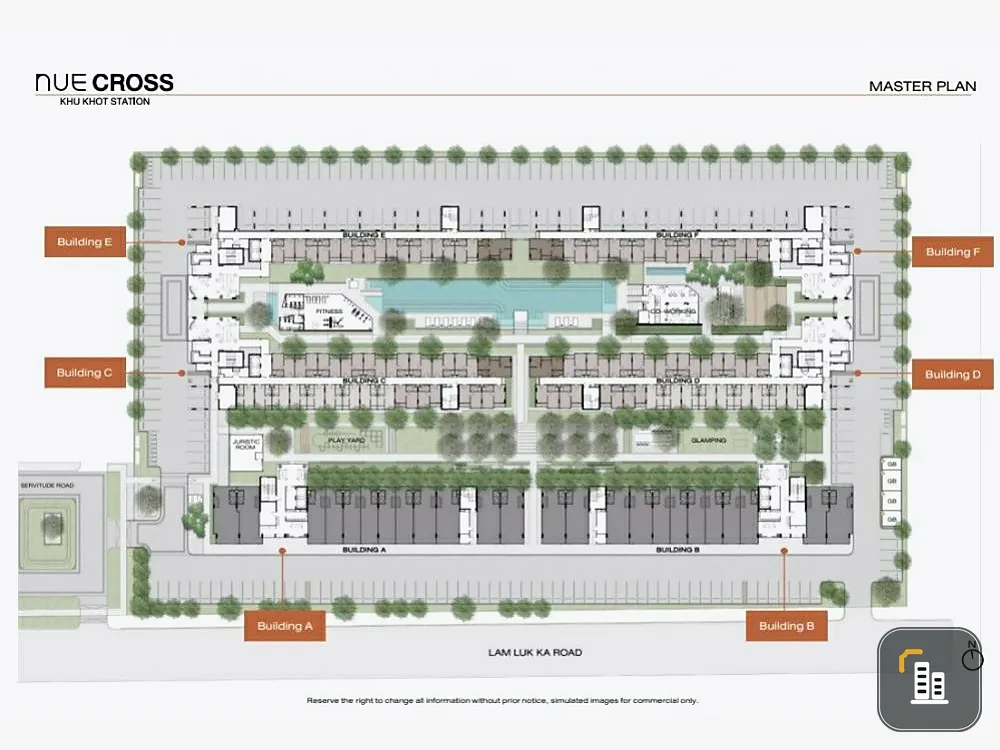 Selling down payment New Cross Khu Khot Station, Building B, 7th floor, very livable. If interested, hurry and reserve it quickly. Don't miss it.
