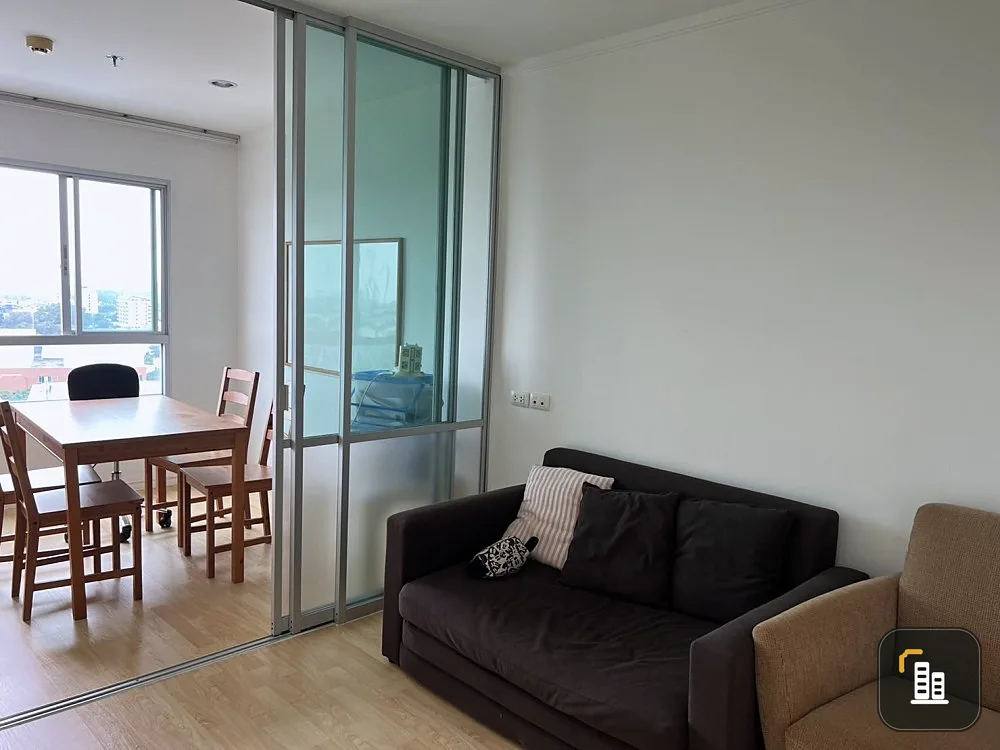 Condo for sale Lumpini Ville Lasalle-Bearing, studio room with complete furniture and electrical appliances, don't miss it.