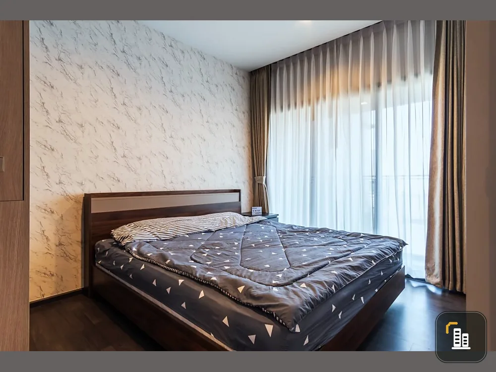 For rent, The Line Asoke Ratchada, nice decorated room, fully furnished, electrical appliances. If you miss it, you'll regret it.