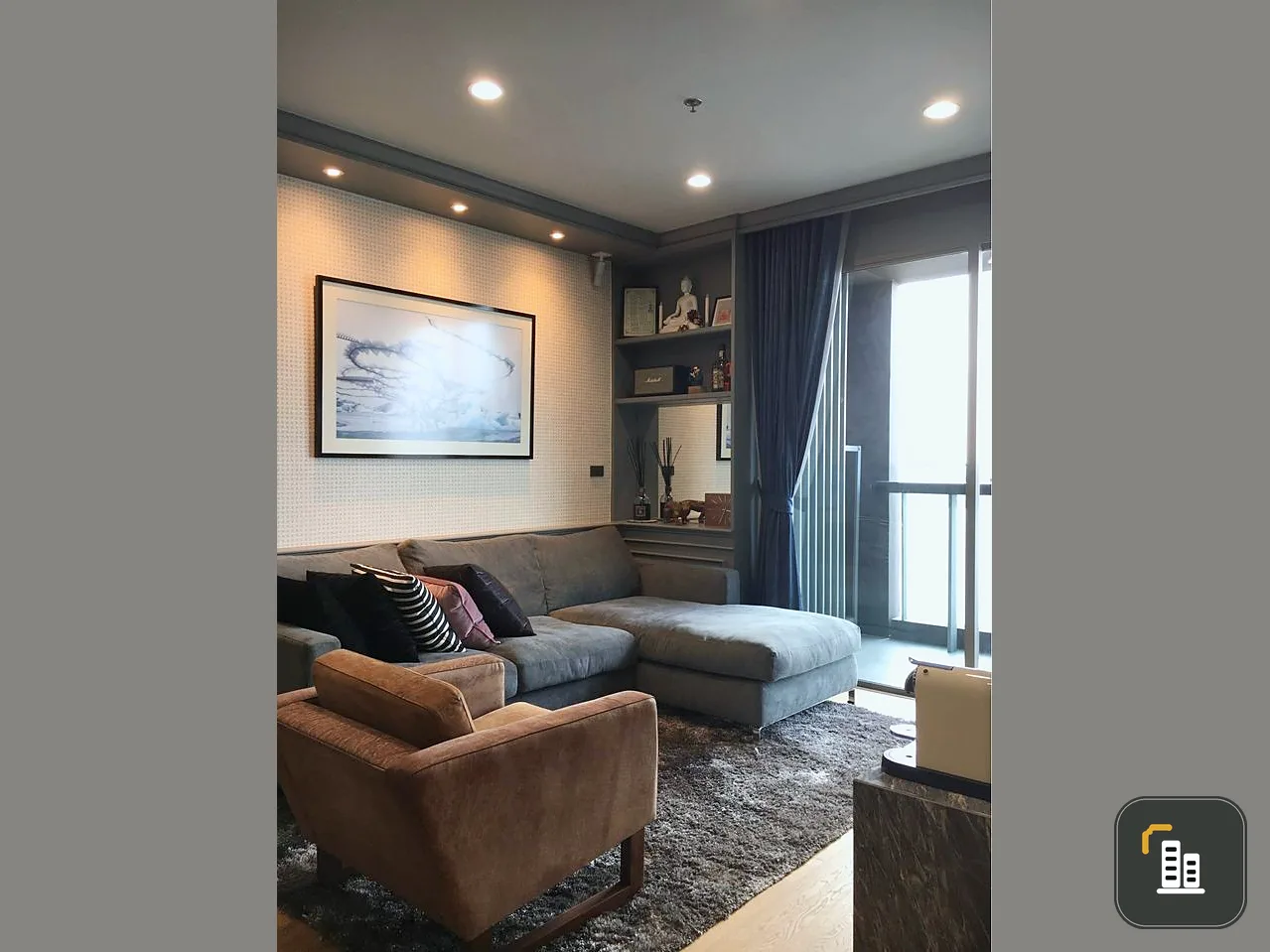 For rent, Star View, 24th floor, very good view, beautifully decorated room, looks very expensive, nice to sleep in, great built-ins, don't postpone p
