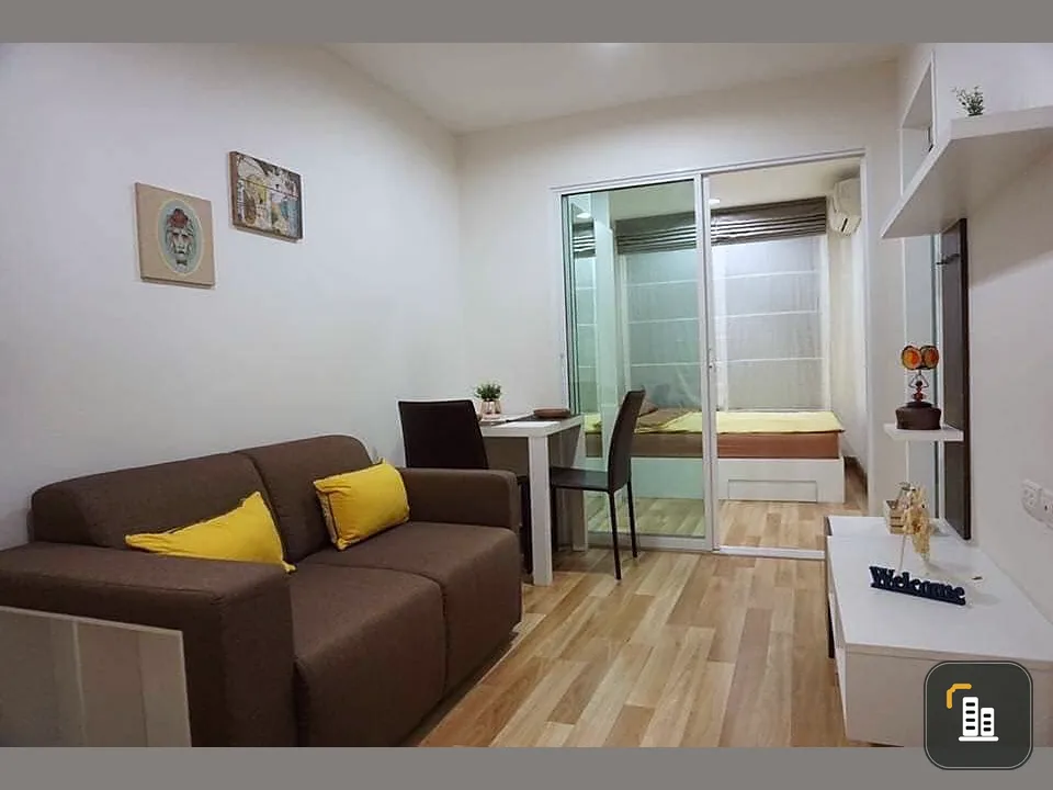 For sale/rent A POOL CONDO Bangna, fully furnished. Affordable price Good like this, hurry up and reserve it.