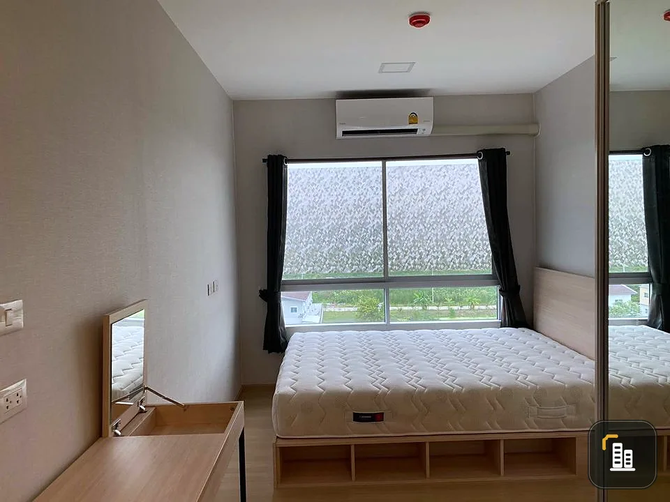 For sale: Plum Condo Alive 1, 8th floor, nature view, fully decorated. Buy for yourself or invest, it's worth it. Hurry and reserve it.