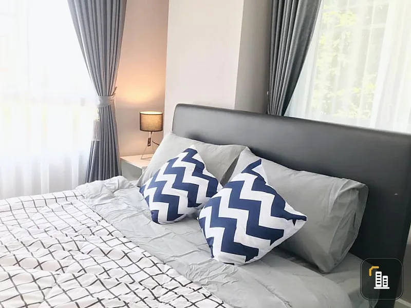 Selling Dcondo campus resort rangsit phase 1, building D, 2nd floor, 1 bedroom, 1 bathroom, very cool !!